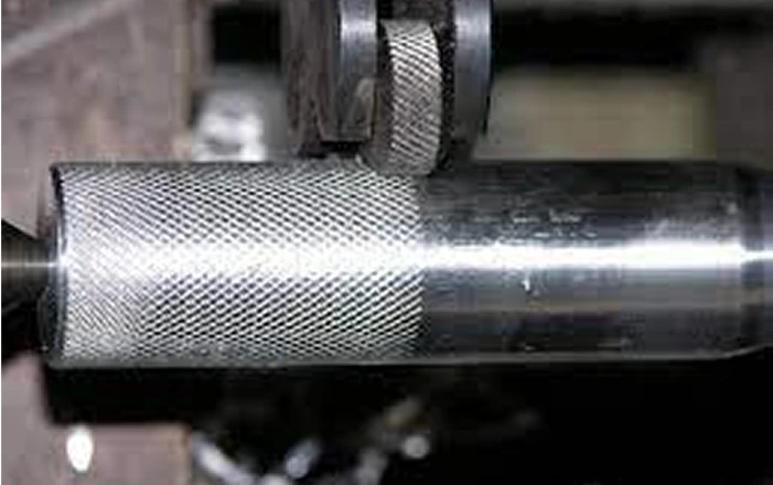 CNC knurling