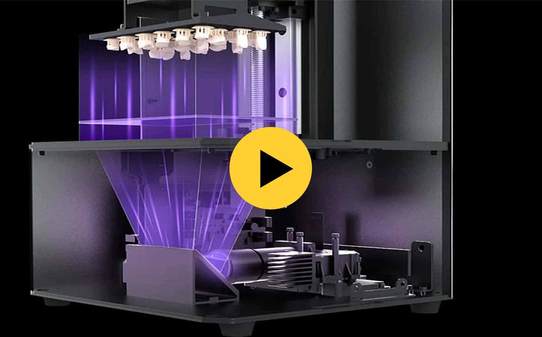 How does DLP 3D printing Work