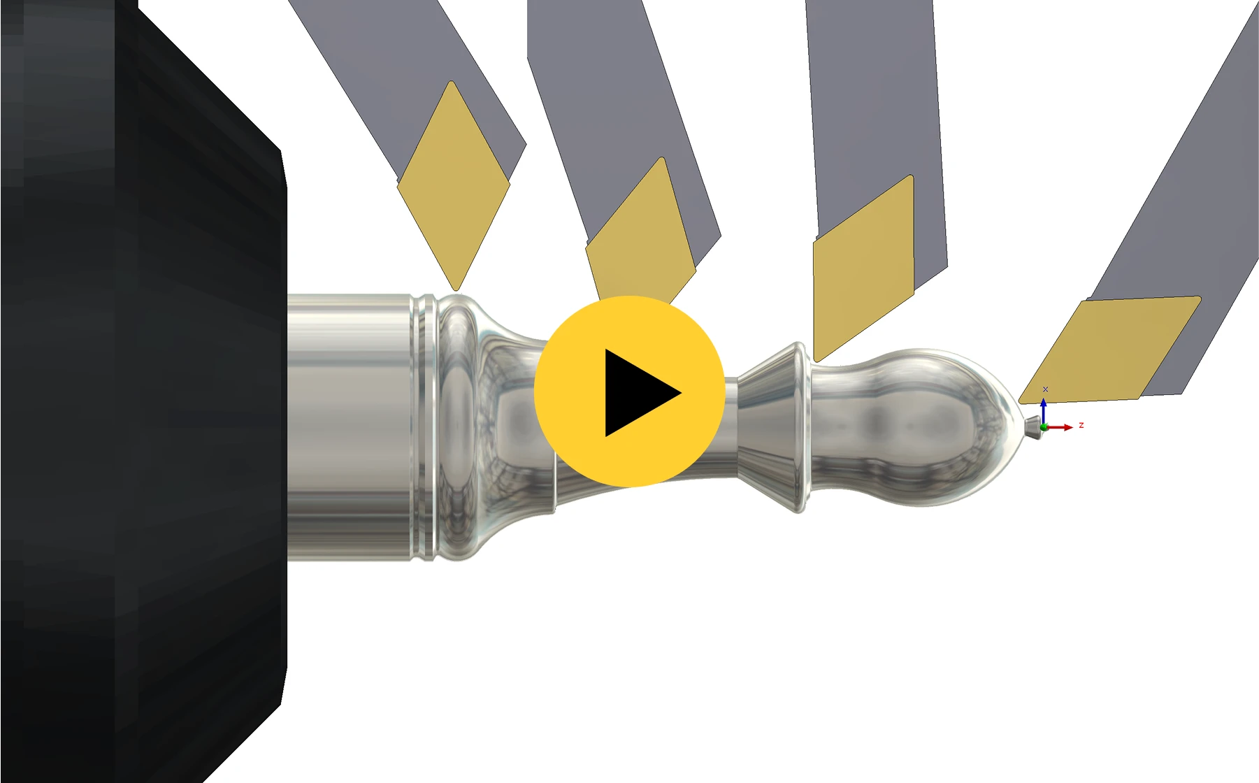 How our CNC turning works