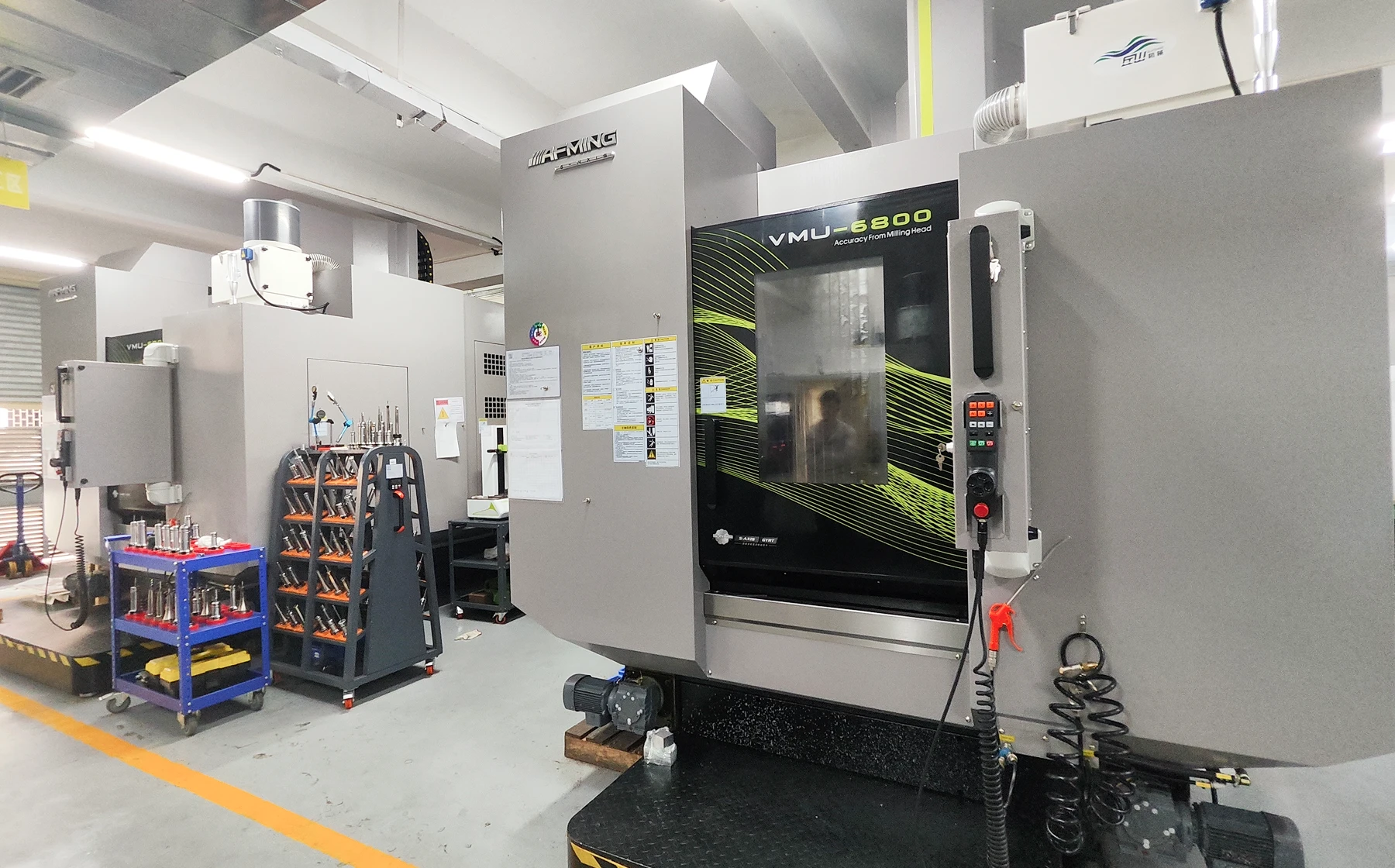 How our five-axis machining works