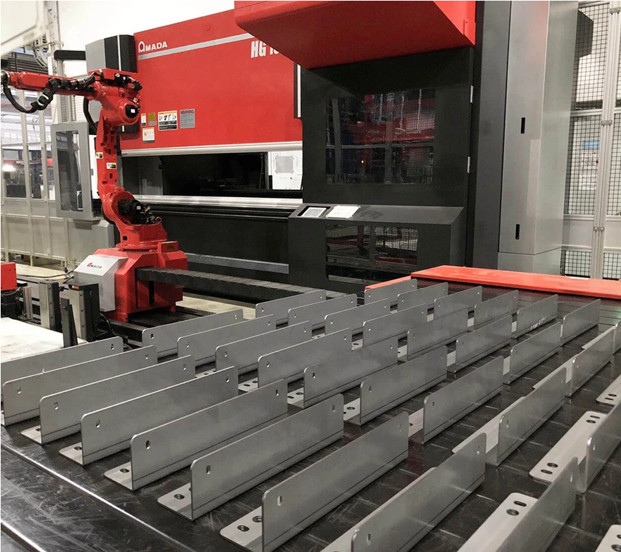 Our sheet metal punching workshop