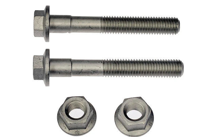 Through holes for bolts