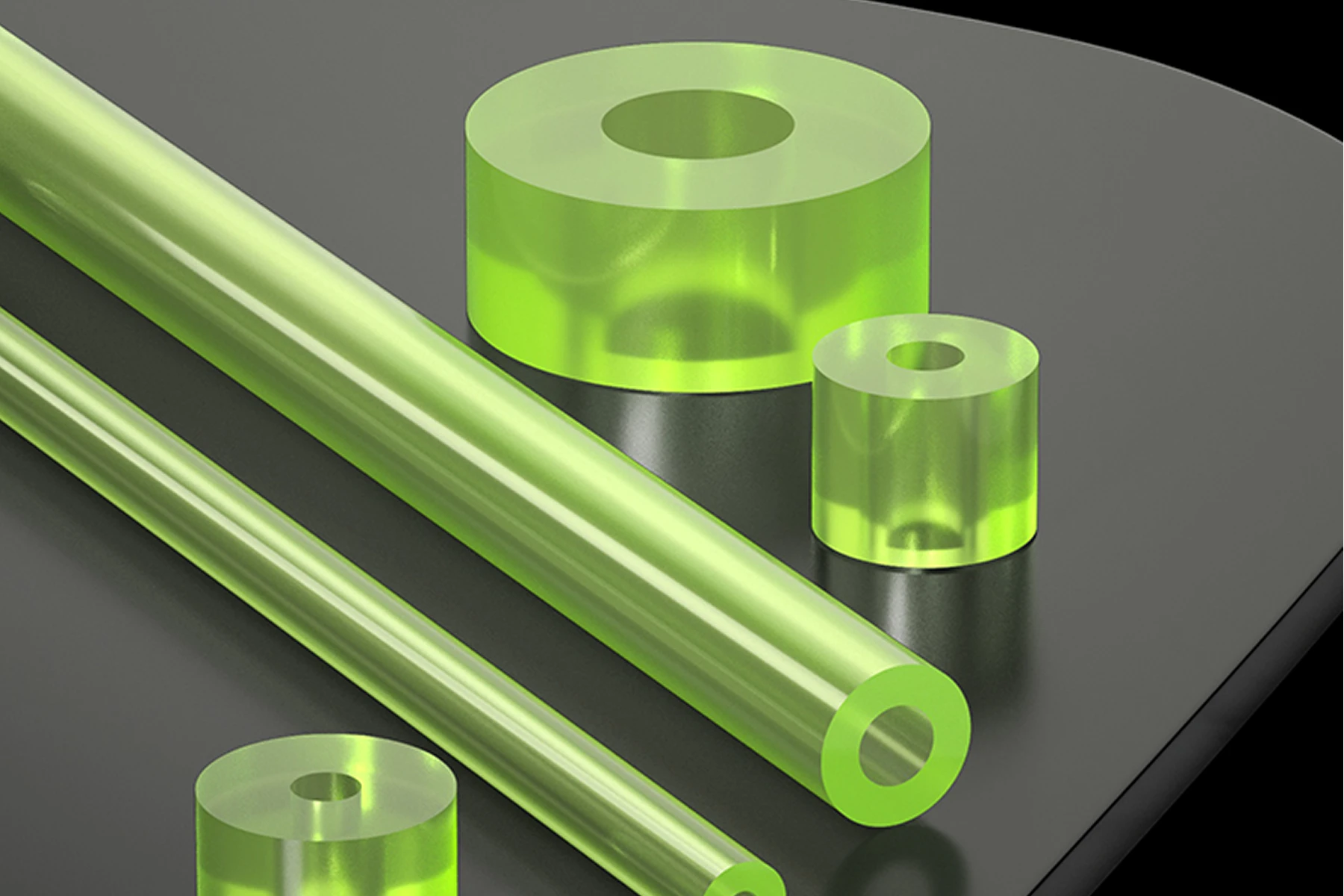 Vacuum casting core material: polyurethane